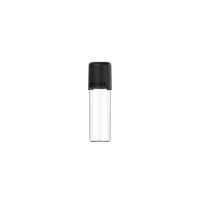 Chubby Gorilla Botella de aviador CR de 16.5 ml con evidencia de manipulación (botella transparente con cierre negro)