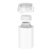 Comprar Chubby Gorilla Botella de aviador CR de 500 ml con revestimiento y evidencia de manipulación y vaso dosificador (botella blanca, cierre blanco con vaso dosificador) al por mayor en España