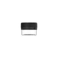 Chubby Gorilla Envase de aviador CR de 1 oz con revestimiento y evidencia de manipulación (envase transparente con cierre negro) Chubby Gorilla Envase de aviador CR de 1 oz con revestimiento y evidencia de manipulación (envase transparente con cierre negro)