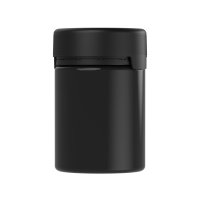 Chubby Gorilla Envase CR Aviator XL de 21.5 oz con revestimiento y evidencia de manipulación (envase negro con cierre negro)