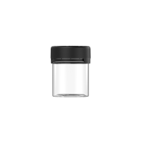 Chubby Gorilla 3oz contenedor aviador cr con revestimiento y evidencia de manipulación (contenedor transparente con cierre negro) Chubby Gorilla 3oz contenedor aviador cr con revestimiento y evidencia de manipulación (contenedor transparente con cierre negro)