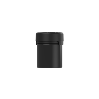 Chubby Gorilla 3 oz recipiente aviador con revestimiento y evidencia de manipulación (recipiente negro con cierre negro) Chubby Gorilla 3 oz recipiente aviador con revestimiento y evidencia de manipulación (recipiente negro con cierre negro)