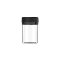 Chubby Gorilla Envase aviador CR de 4 oz con revestimiento y evidencia de manipulación (envase transparente con cierre negro) Chubby Gorilla Envase aviador CR de 4 oz con revestimiento y evidencia de manipulación (envase transparente con cierre negro)