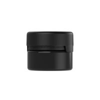 Chubby Gorilla 7.5 oz contenedor XL Aviator CR con revestimiento y evidencia de manipulación (contenedor negro con cierre negro)