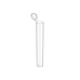 Comprar Chubby Gorilla 116mm tapa de popcap con tubo de aviador con revestimiento (tubo transparente) al por mayor en España