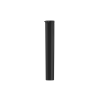 Chubby Gorilla Tubo de aviador de tapa pop de 116 mm con revestimiento (tubo negro)
