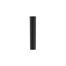 Chubby Gorilla Tubo de aviador de 98 mm con tapa popcap y revestimiento (tubo negro)