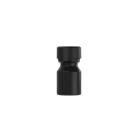 Chubby Gorilla Botella aviator de 30 ml con tapón a prueba de manipulaciones (botella negra con cierre negro)
