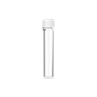 Chubby Gorilla Tubo aviador 100mmf cr con revestimiento y evidencia de manipulación (tubo transparente con cierre blanco)