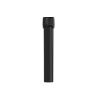 Chubby Gorilla 115mm tubo aviador CR con revestimiento y evidencia de manipulación (tubo negro con cierre negro)
