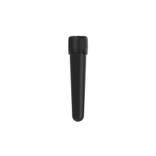 Chubby Gorilla Tubo aviador CR de 100 mm con revestimiento y evidencia de manipulación (tubo negro con cierre negro)
