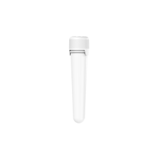 Chubby Gorilla Tubo aviador CR de 100 mm con revestimiento y evidencia de manipulación (tubo blanco con cierre blanco)