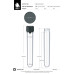 Comprar Chubby Gorilla 120mm tubo aviador CR con revestimiento y evidencia de manipulación (tubo transparente con cierre negro) al por mayor en España