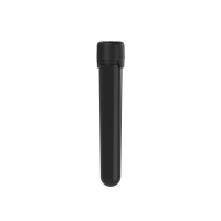Chubby Gorilla Tubo aviador CR de 120 mm con revestimiento y evidencia de manipulación (tubo negro con cierre negro)