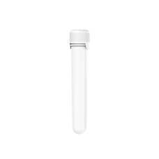 Chubby Gorilla Tubo de aviador CR de 120 mm con revestimiento y evidencia de manipulación (tubo blanco con cierre blanco)