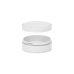 Comprar Chubby Gorilla Contenedor de bolsa de doble compartimento de 40g con cierre superior cr (contenedor blanco mate con cierres blancos) al por mayor en España