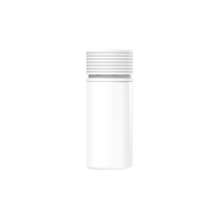Chubby Gorilla Botella espiral CR de 100 ml con evidencia de manipulación (botella blanca con cierre blanco)