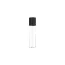 Chubby Gorilla Frasco espiral CR de 20 ml con evidencia de manipulación (frasco transparente con cierre negro)