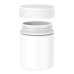 Comprar Chubby Gorilla 18.5 oz recipiente en espiral XL con revestimiento y evidencia de manipulación (recipiente blanco con cierre blanco) al por mayor en España