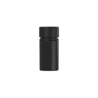 Chubby Gorilla 30ml recipiente en espiral de pared gruesa con revestimiento y evidencia de manipulación (recipiente negro con cierre negro) Chubby Gorilla 30ml recipiente en espiral de pared gruesa con revestimiento y evidencia de manipulación (recipiente negro con cierre negro)