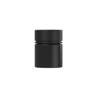 Chubby Gorilla 3 oz recipiente espiral con revestimiento y evidencia de manipulación (recipiente negro con cierre negro) Chubby Gorilla 3 oz recipiente espiral con revestimiento y evidencia de manipulación (recipiente negro con cierre negro)