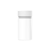 Chubby Gorilla Envase espiral de 6 oz con revestimiento y evidencia de manipulación (envase blanco con cierre blanco)