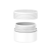 Comprar Chubby Gorilla 7.5 oz contenedor en espiral xl con revestimiento y evidencia de manipulación (contenedor blanco con cierre blanco) al por mayor en España