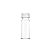 Chubby Gorilla Botella de disparo en espiral de 60 ml con evidencia de manipulación (botella transparente con cierre transparente)