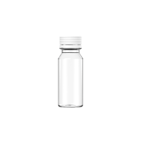 Chubby Gorilla Botella de disparo en espiral de 60 ml con evidencia de manipulación (botella transparente con cierre blanco)
