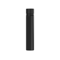Chubby Gorilla 115mm tubo espiral CR con revestimiento y evidencia de manipulación (tubo negro con cierre negro)
