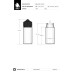 Comprar Chubby Gorilla Botella de unicornio CR de 100 ml con evidencia de manipulación (botella transparente con cierre negro) al por mayor en España
