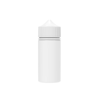 Chubby Gorilla Botella de unicornio CR de 100 ml con evidencia de manipulación (botella blanca con cierre blanco)
