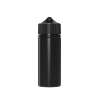 Chubby Gorilla Botella unicornio de 120 ml con reductor de flujo y evidencia de manipulación (botella negra con cierre negro) Chubby Gorilla Botella unicornio de 120 ml con reductor de flujo y evidencia de manipulación (botella negra con cierre negro)
