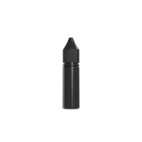 Chubby Gorilla Botella de unicornio CR de 16.5 ml con evidencia de manipulación (botella negra con cierre negro)