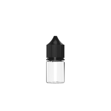 Chubby Gorilla Botella unicornio de 20ml con tapa a prueba de manipulaciones (botella transparente con cierre negro) Chubby Gorilla Botella unicornio de 20ml con tapa a prueba de manipulaciones (botella transparente con cierre negro)