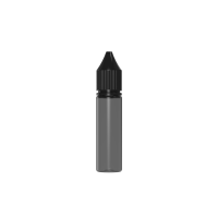 Chubby Gorilla Frasco unicornio CR de 20 ml con evidencia de manipulación (frasco negro translúcido con cierre negro)
