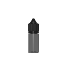 Chubby Gorilla Botella unicornio de 30 ml con tapa a prueba de manipulaciones (botella negra translúcida con cierre negro) Chubby Gorilla Botella unicornio de 30 ml con tapa a prueba de manipulaciones (botella negra translúcida con cierre negro)