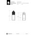 Comprar Chubby Gorilla Botella unicornio de 30 ml con tapa a prueba de manipulaciones (botella transparente con cierre blanco) al por mayor en España