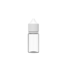 Chubby Gorilla Botella unicornio de 30 ml con tapa a prueba de manipulaciones (botella transparente con cierre blanco) Chubby Gorilla Botella unicornio de 30 ml con tapa a prueba de manipulaciones (botella transparente con cierre blanco)
