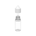 Comprar Chubby Gorilla Botella unicornio de 30 ml con tapa a prueba de manipulaciones (botella transparente con cierre blanco) al por mayor en España
