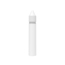 Chubby Gorilla Botella de unicornio CR de 30 ml con evidencia de manipulación (botella blanca con tapa blanca)
