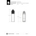 Comprar Chubby Gorilla Botella unicornio de 50 ml con reductor de flujo y evidencia de manipulación (botella negra con tapa negra) al por mayor en España
