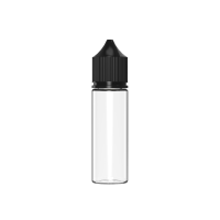 Chubby Gorilla Frasco unicornio CR de 50 ml con evidencia de manipulación (frasco transparente con cierre negro)