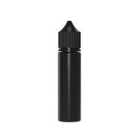 Chubby Gorilla Botella unicornio de 60 ml con reductor de flujo y evidencia de manipulación (botella negra con tapa negra) Chubby Gorilla Botella unicornio de 60 ml con reductor de flujo y evidencia de manipulación (botella negra con tapa negra)