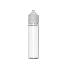 Chubby Gorilla Botella unicornio de 60 ml con reductor de flujo y evidencia de manipulación (botella transparente con cierre transparente) Chubby Gorilla Botella unicornio de 60 ml con reductor de flujo y evidencia de manipulación (botella transparente con cierre transparente)