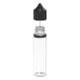 Comprar Chubby Gorilla Botella de unicornio CR de 60 ml con evidencia de manipulación (botella transparente con cierre negro) al por mayor en España Comprar Chubby Gorilla Botella de unicornio CR de 60 ml con evidencia de manipulación (botella transparente con cierre negro) al por mayor en España