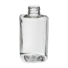 Frasco, 28/410, 300 ml, rosca, transparente, cuadrada, PET - SQUARE