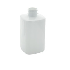 Frasco, 28/410, 300 ml, rosca, fehér, cuadrada, PET - SQUARE
