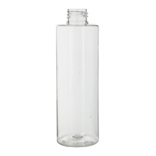 Frasco, 24/410, 200 ml, con tapa de rosca, transparente, tubular, PET