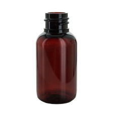 Frasco, 20/410, 30 ml, ámbar, rosca, redondo Boston, PET Frasco, 20/410, 30 ml, ámbar, rosca, redondo Boston, PET